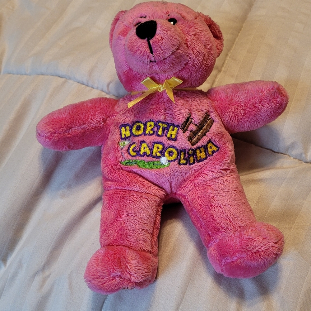 North Carolina mini pink bear